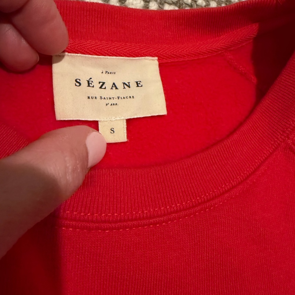 Sézane 'Ciao Amore' Sweatshirt - Picture 3 of 5